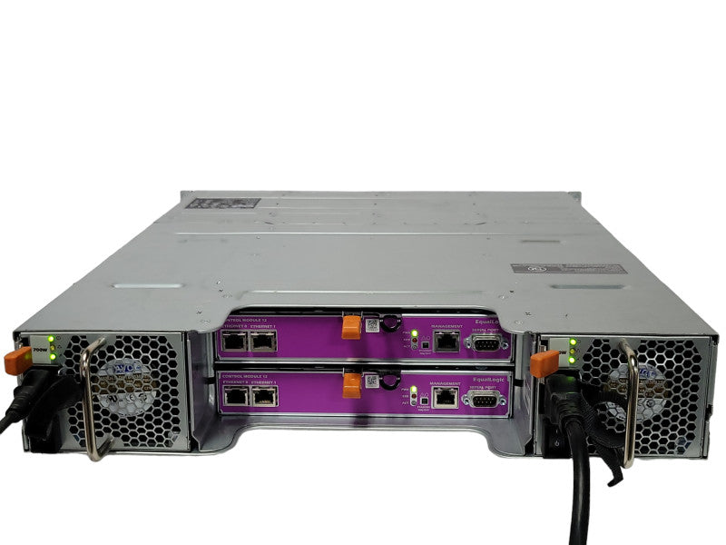 Dell Equallogic PS1100 Storage, 12x 3.5\\" bays, 9x 3TB HDDs 2x Type 12, 2x PSU _