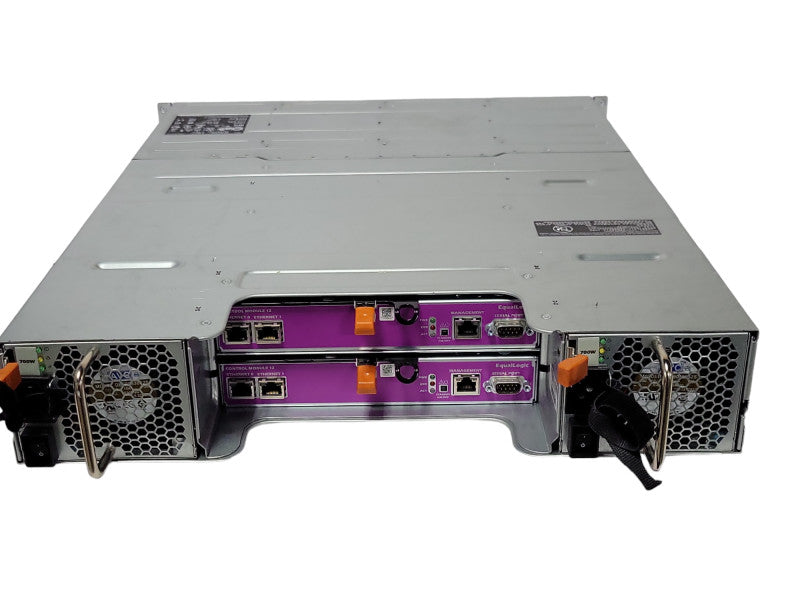 Dell Equallogic PS1100 Storage, 12x 3.5\\" bays, 9x 3TB HDDs 2x Type 12, 2x PSU _