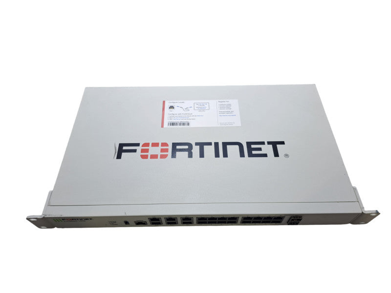 Fortinet FortiGate 100E | 16-Port Firewall 2-SFP Security Appliance FG-100E