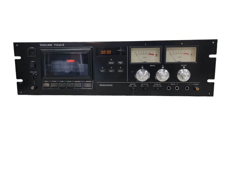TASCAM 112MKII Professional 2-Head Cassette Deck