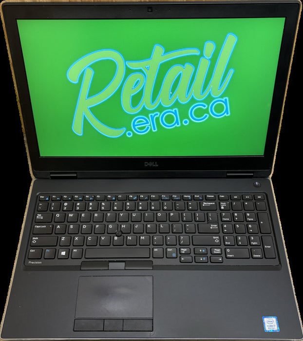 Dell Precision 7530 i7-8750H QUADRO P2000 32GB RAM 512SSD LCD Stain READ!  Lap200