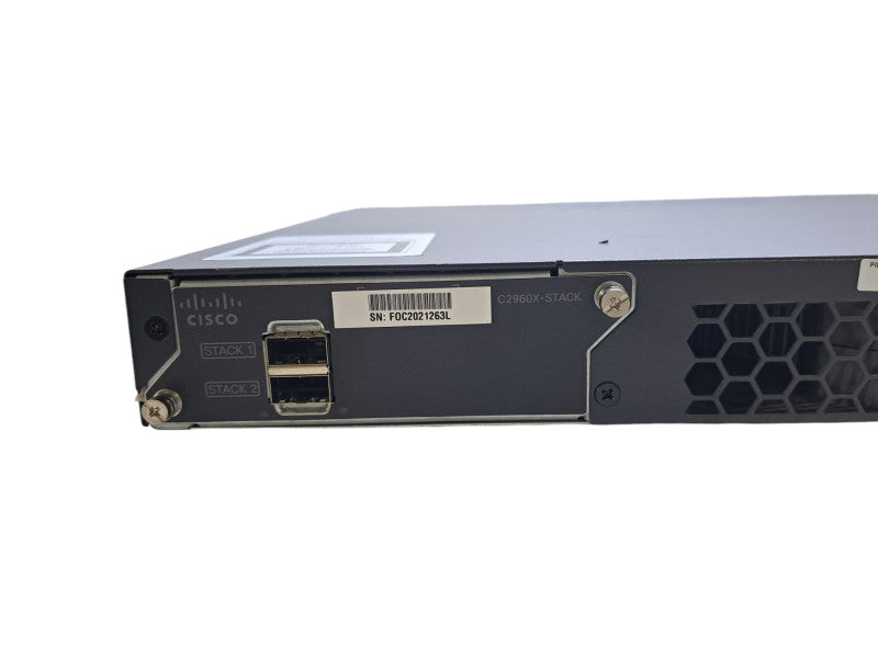 Cisco WS-C2960X-24PS-L | 24-Port Gigabit PoE+ 370W Switch | 4x SFP