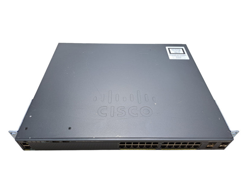 Cisco WS-C2960X-24PS-L | 24-Port Gigabit PoE+ 370W Switch | 4x SFP