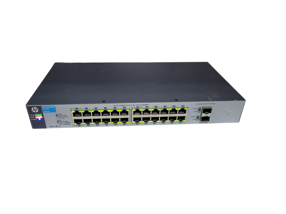 HP 1810-24G 24 Port Gigabit Network Switch J9803A Managed