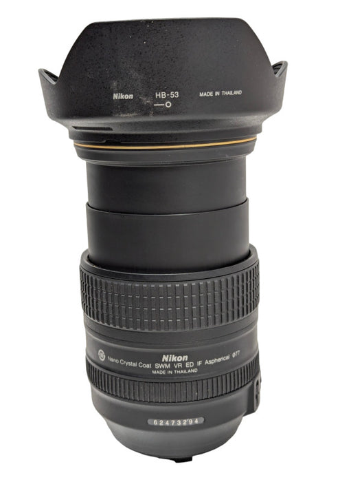 Nikon AF-S NIKKOR 24-120mm 1:4G ED HB-53 VR Zoom Lens  -