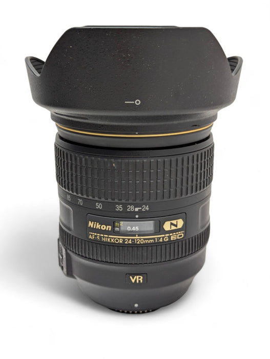 Nikon AF-S NIKKOR 24-120mm 1:4G ED HB-53 VR Zoom Lens  -
