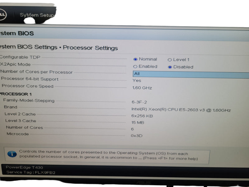 Dell PowerEdge T430 - Xeon E5-2603 v3 | 48GB RAM | NO HDD | PERC H730 %