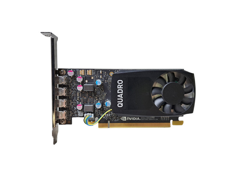 NVIDIA Quadro P600 | 2GB GDDR5 PCIe Graphics Card | 4x Mini DP