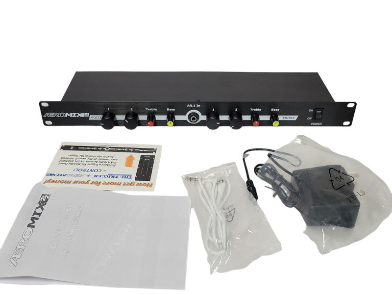 Open-Box Fitness Aeromix 2+2 Fitness Sound Audio mixer _