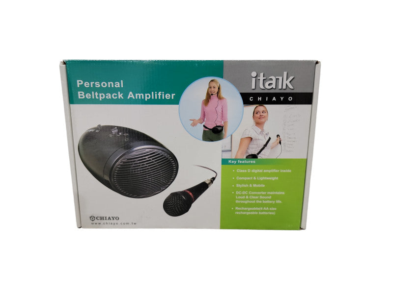 iTalk Chiayo Personal Beltpack Amplifier  Q