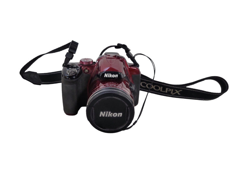Nikon COOLPIX P520 18.1MP Digital Camera 42x Optical Zoom Bordo !