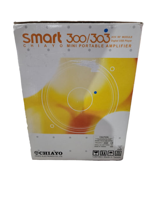 CHIAYO Smart 300 Mini Portable Amplifier | 2CH for Microphones| Excellent con Q