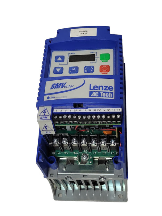 Lenze AC Tech ESV222N02YXB Variable Frequency Drive 3HP, READ _