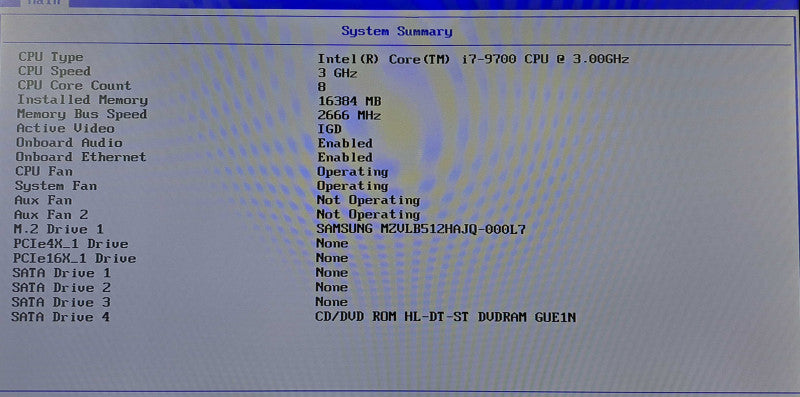 Lenovo ThinkStation P330 | i7-9700 @ 3.00GHz 8-Core, 16GB DDR4, 512GB NVMe