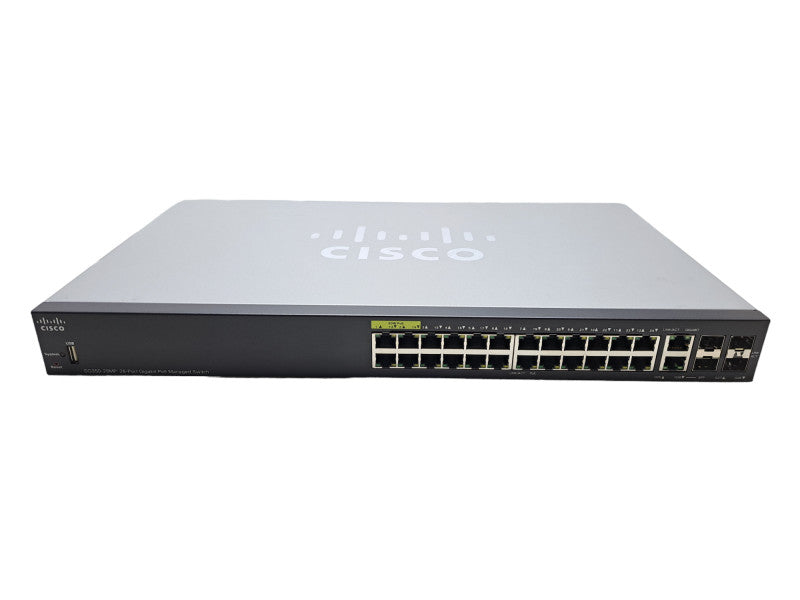 Cisco SG350-28MP 24-Port Gigabit PoE 2x SFP Managed Switch
