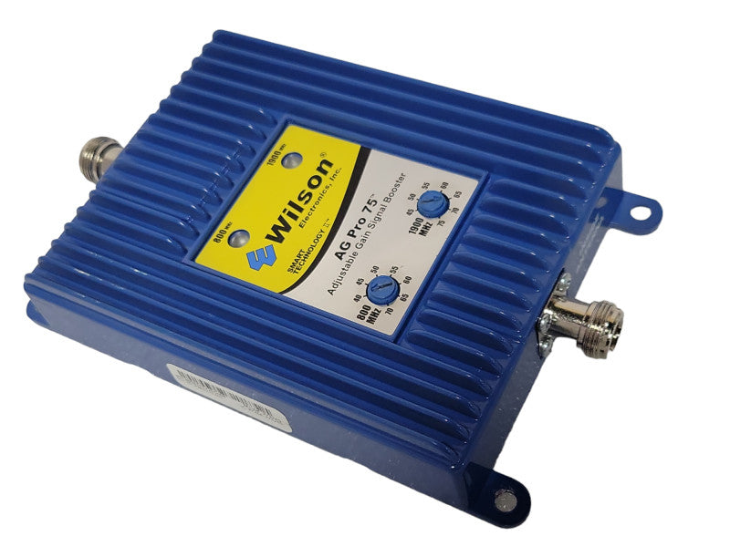 wilson AG Pro 75 Adjustable Gain Signal Booster 271265 800/1900 MHz, READ _