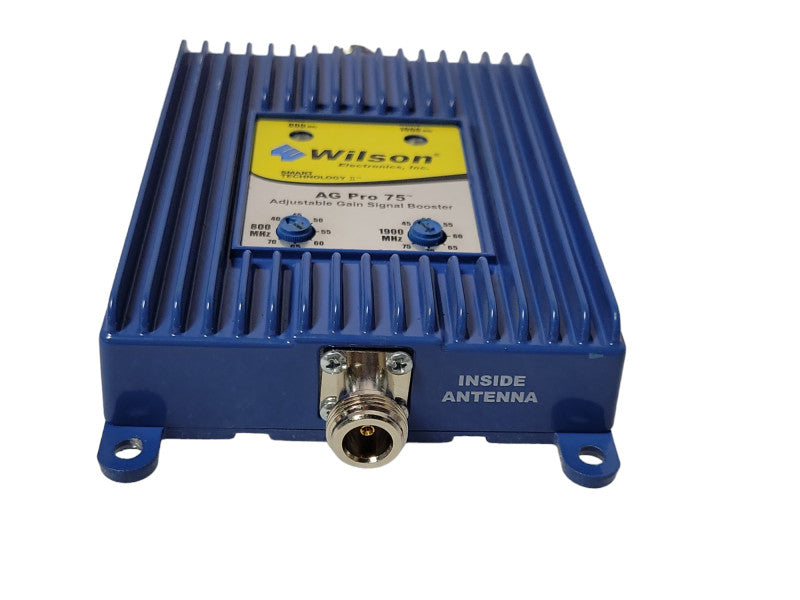 wilson AG Pro 75 Adjustable Gain Signal Booster 271265 800/1900 MHz, READ _