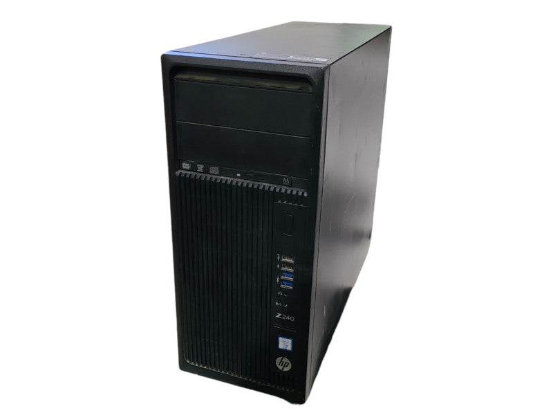 HP Z240 Tower Workstation, Xeon E3-1240 v5 3.50GHz, 16GB DDR4, 256GB SSD, 1TB HDD, Quadro K2200