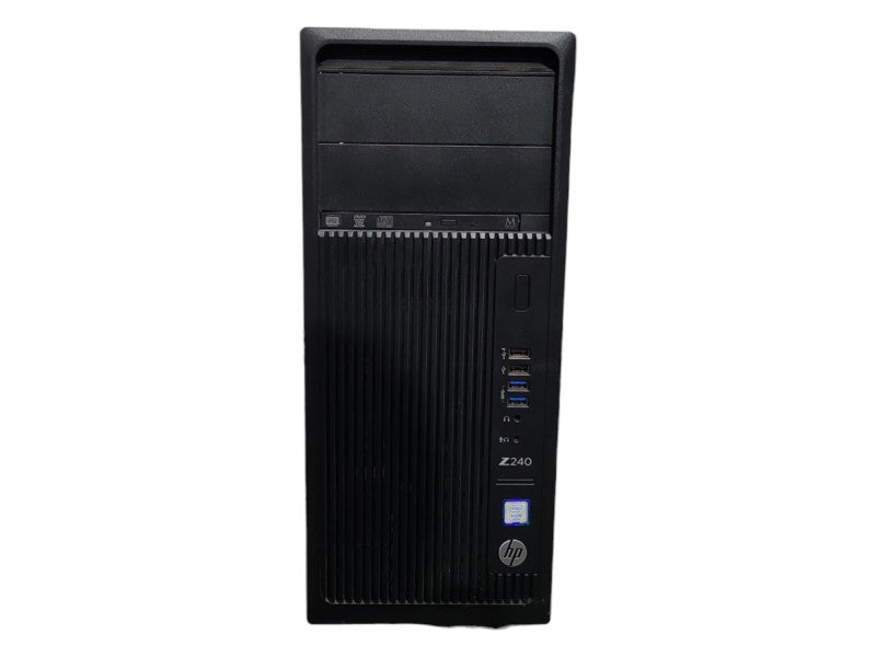 HP Z240 Tower Workstation, Xeon E3-1240 v5 3.50GHz, 16GB DDR4, 256GB SSD, 1TB HDD, Quadro K2200