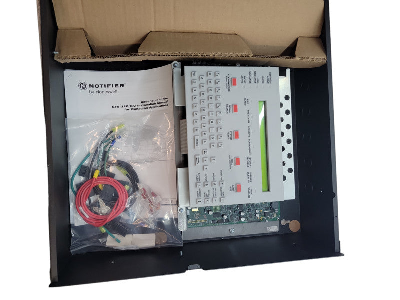 Honeywell Notifier Fire Alarm Control Panel NFS-320C NFS-320 Q%