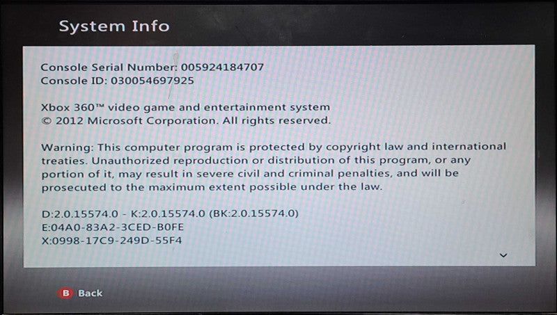 Xbox 360 XDK Development Kit with Sidecar, XDK: 21173.4, Console Only