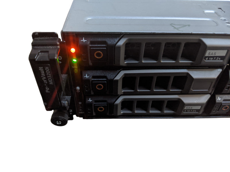 Dell PowerVault MD3200i 12 Bay Storage Array | 12x 3.5\\" 4TB SAS Drives