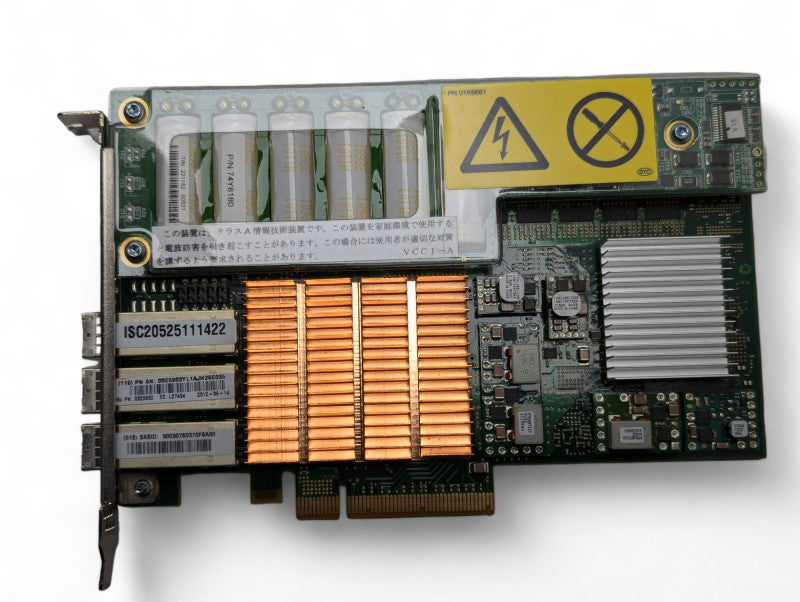 IBM Power 7 PCIe FC Raid SAS 6GB Racer Card 00E5904  -