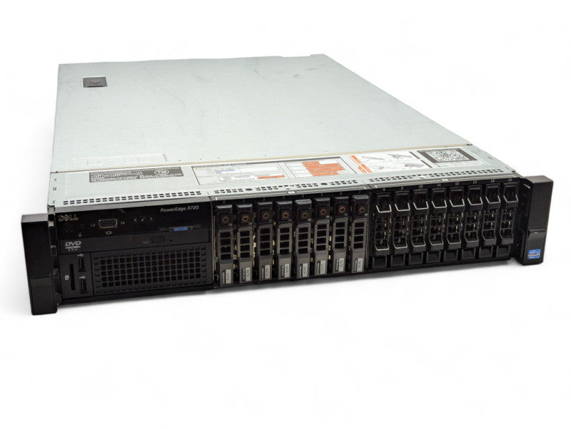 DELL PowerEdge R720 Xeon E5-2630 0 @ 2.30GHz 64GB RAM H710 mini  -