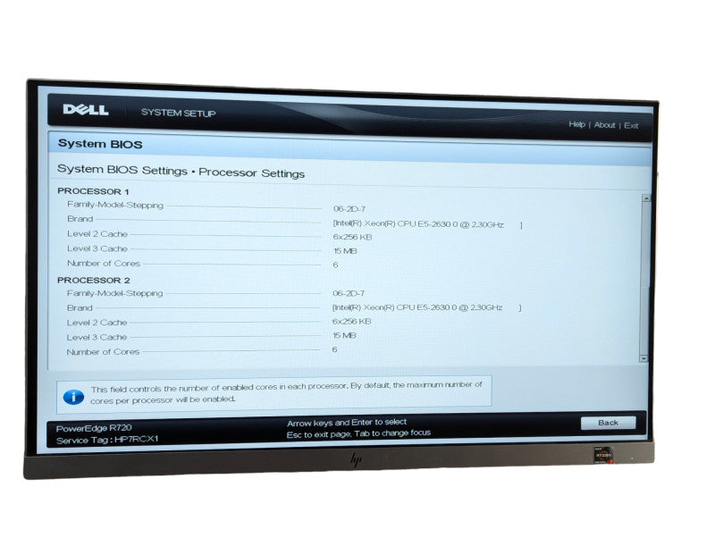 DELL PowerEdge R720 Xeon E5-2630 0 @ 2.30GHz 64GB RAM H710 mini  -