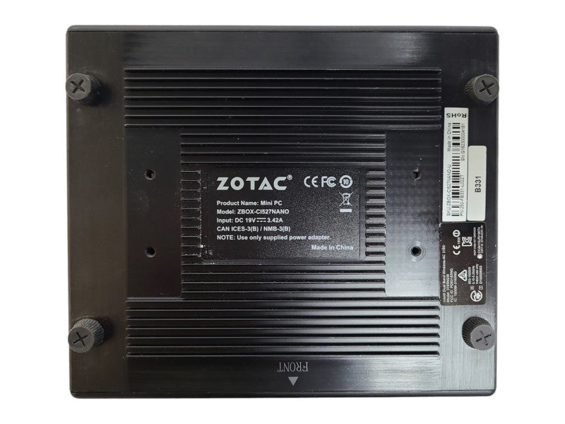 Zotac Zbox CI527 Nano, i3-7100 2.40GHz, 16GB DDR4, 960GB SSD, WiFi