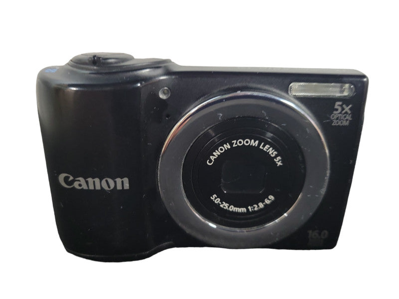Canon PowerShot A810 HD 16MP Digital Camera 5x Zoom PC1741 Black !