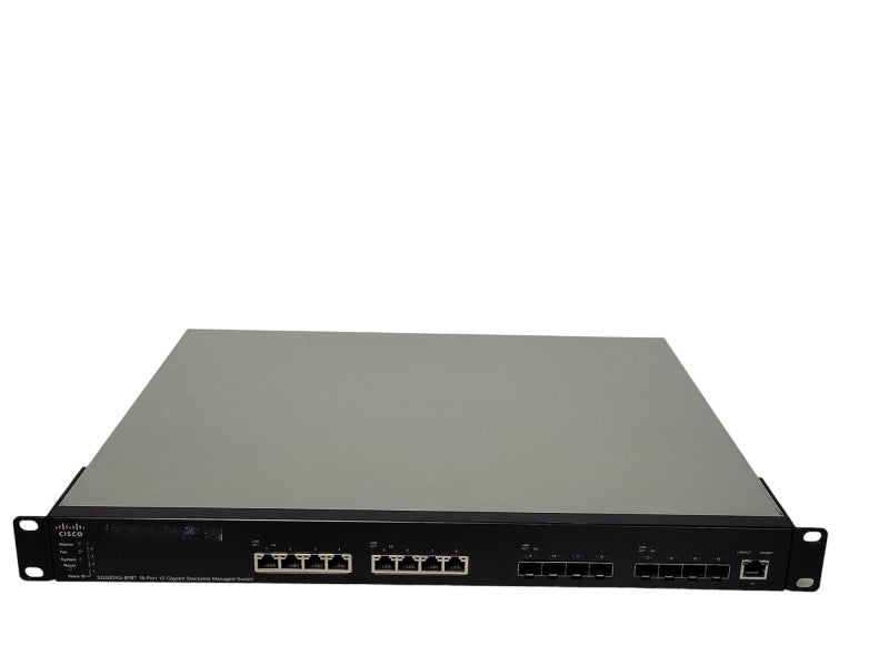 Cisco SG500XG-8F8T-K9 V01 16-port 10-Gigabit Stackable Managed Network Switch _