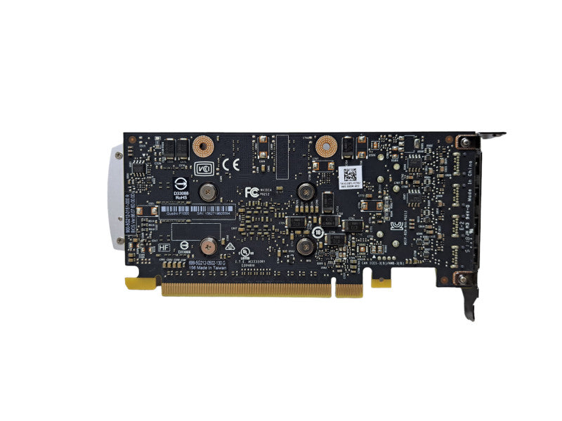 NVIDIA Quadro P1000 | 4GB GDDR5 Low Profile Graphics Card | 4x MiniDP