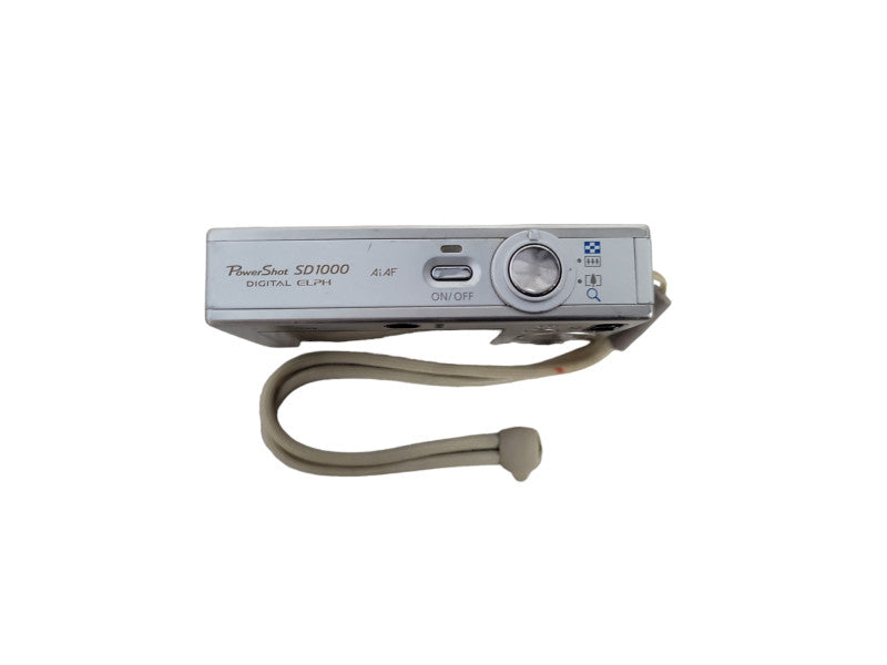 Canon PowerShot Digital ELPH SD1000 7.1MP Digital Camera Silver !