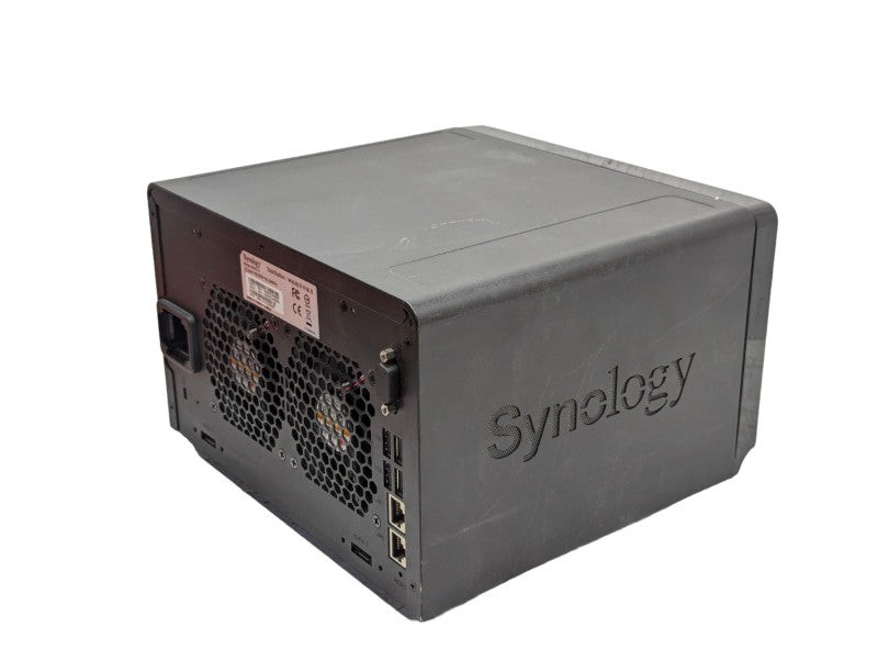 Synology 5 bay NAS DiskStation DS1511+ with 2 3TB HDDs and caddies  -