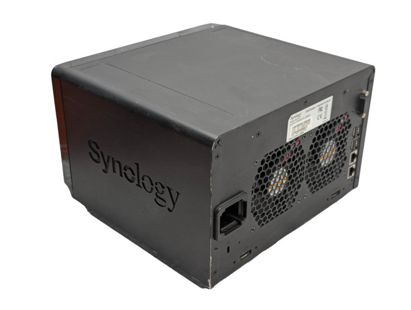 Synology 5 bay NAS DiskStation DS1511+ with 2 3TB HDDs and caddies  -