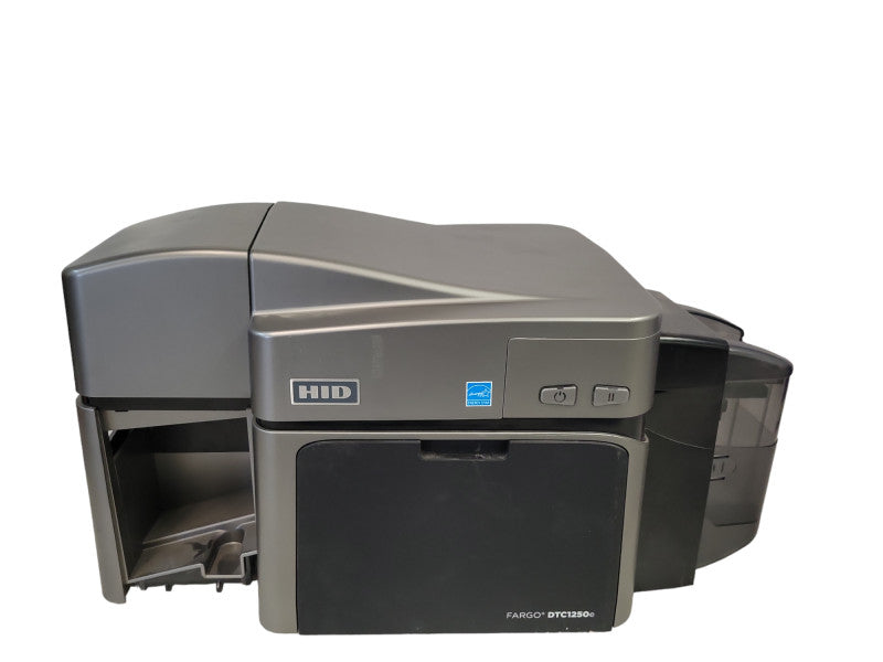 POWER TESTED HID Global Fargo DTC1250e Color Business ID Direct-To-Card Print %