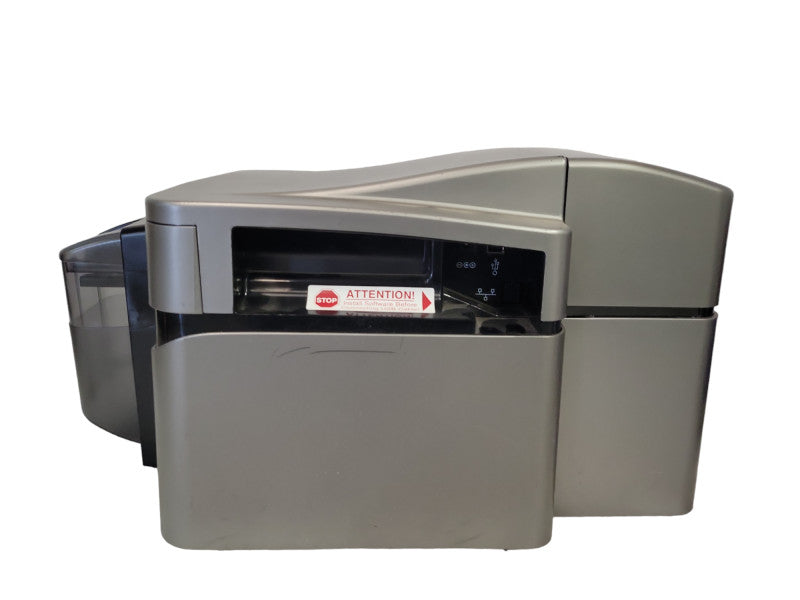 POWER TESTED HID Global Fargo DTC1250e Color Business ID Direct-To-Card Print %