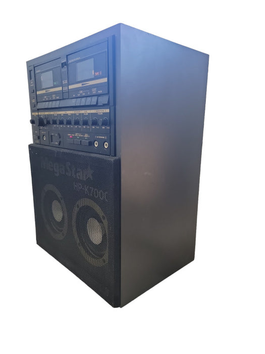 Vintage 90\\'s Marantz MegaStar HP-K7500 Dual Cassette Karaoke Machine| Read