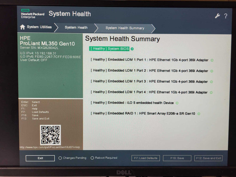 HPE ML350 Gen10 2x Xeon Silver 4110 @ 2.10Ghz 128GB RAM , E208i-a SR RAID 2.5\\" $