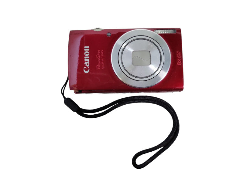 Canon PowerShot ELPH 180 20MP Silver Digital Camera No Battery !