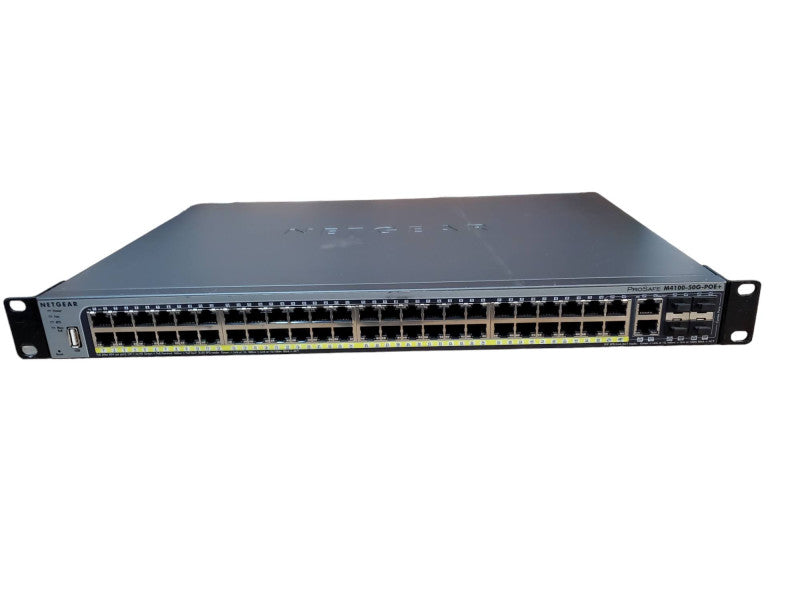 NetGear ProSafe M4100-50G-PoE+ 48-Port Managed Gigabit Network Switch @