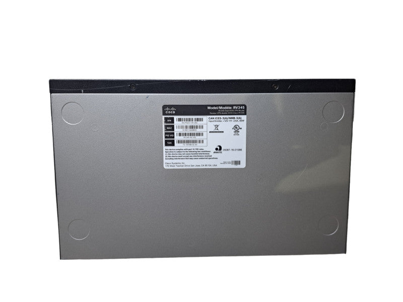 Cisco RV345 16-Port Dual WAN Gigabit Router/Switch Combo *READ*