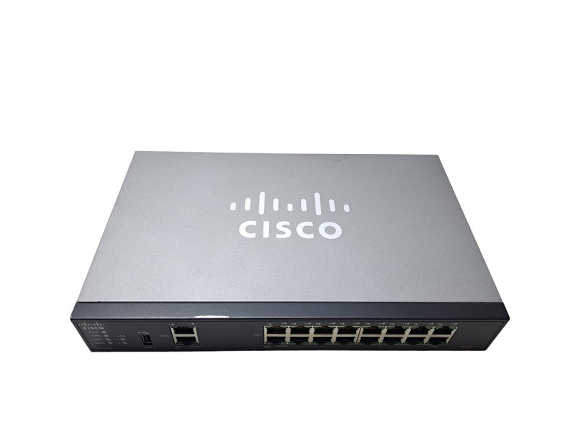Cisco RV345 16-Port Dual WAN Gigabit Router/Switch Combo *READ*