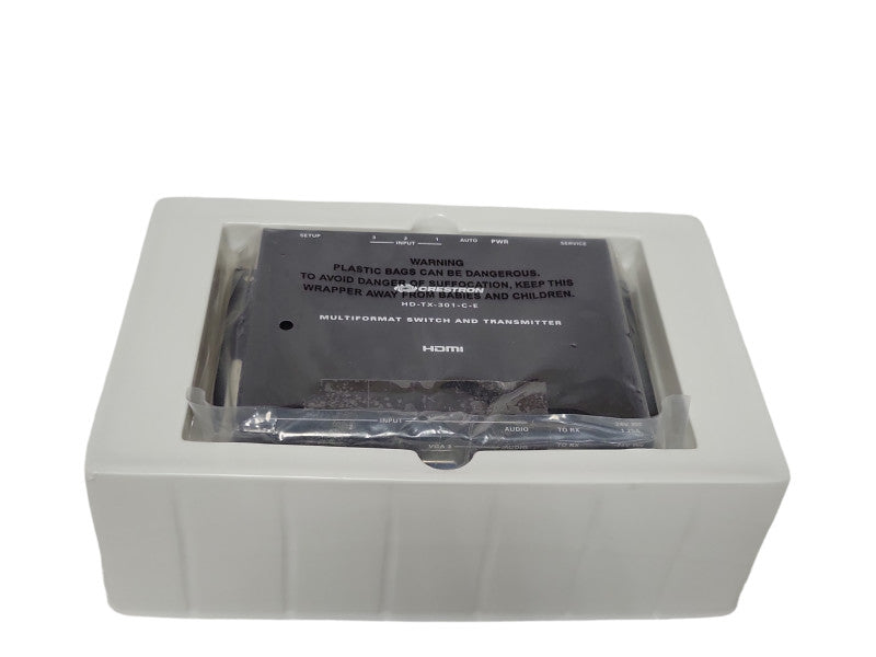 Open-Box Crestron HD-TX-301-C-E Multiformat switch and transmitter, READ _