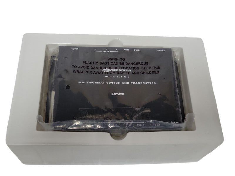 Open-Box Crestron HD-TX-301-C-E Multiformat switch and transmitter, READ _