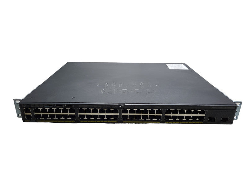 Cisco WS-C2960X-48FPD-L | 48 Port Gigabit PoE+ 740W 2x 10G SFP+ | Stack Mod $
