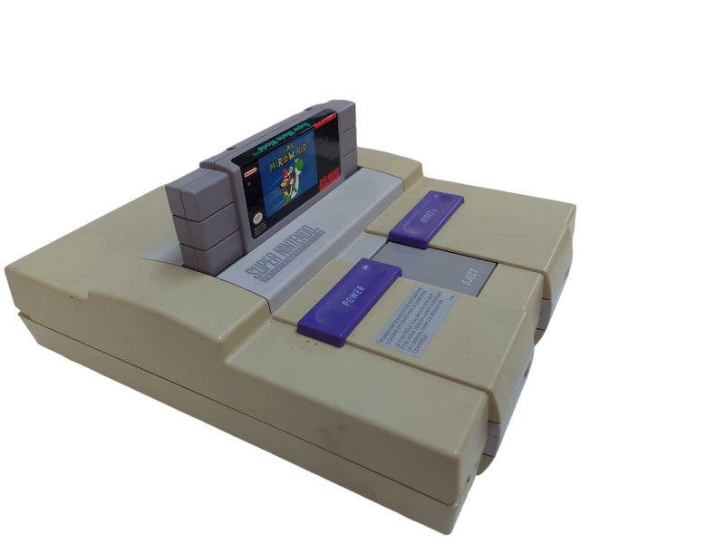 Super Nintendo NES Control Deck Model:SNS-001 w Super Mario World =