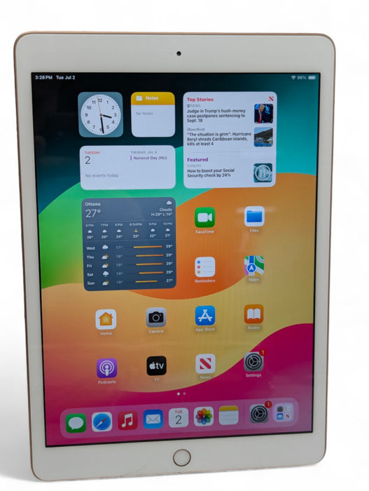 Apple iPad (7th generation) 32GB Rose Gold A2197 UNLOCKED  -