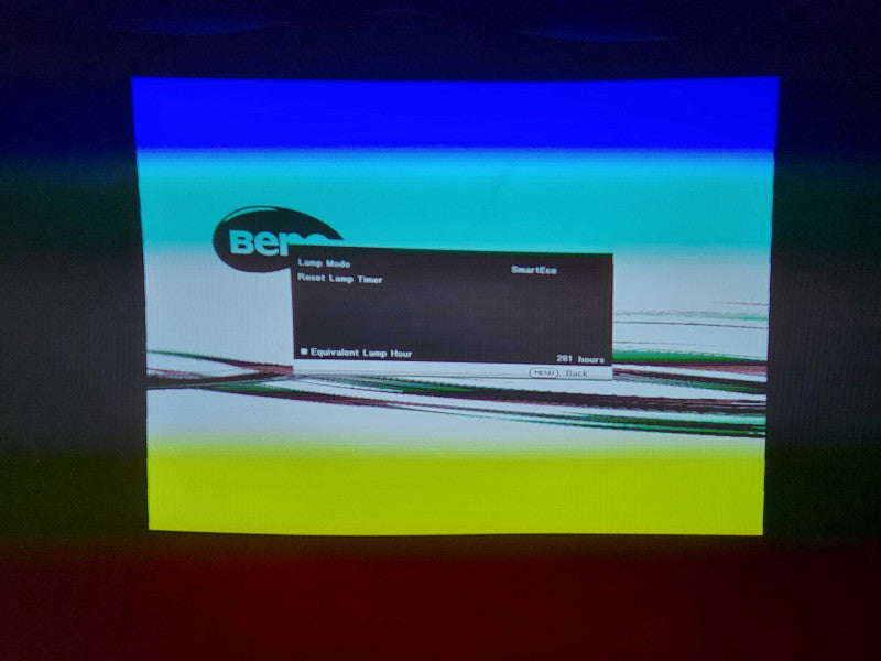 BenQ MX661 Projector, 261 Lamp Hours w/ Remote & Bag